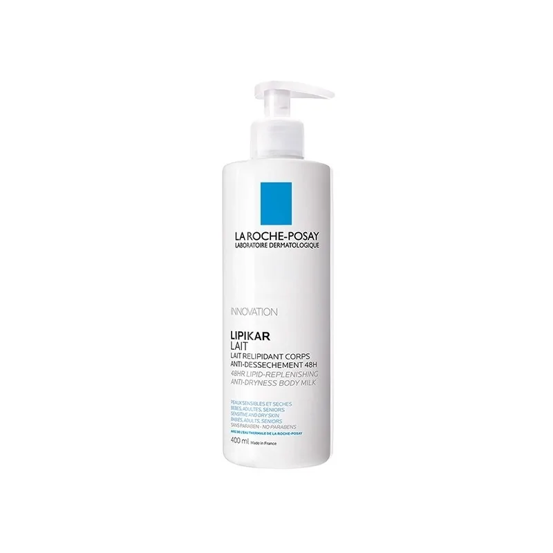LA ROCHE-POSAY LIPIKAR LAIT 400ML RELIPIDANT CORPS ANTI-DÉSSÈCHEMENT