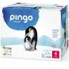 PINGO COUCHES ÉCOLOGIQUES JETABLES MAXI JUMBO TAILLE 4 (7-18KG) 2X40 COUCHES