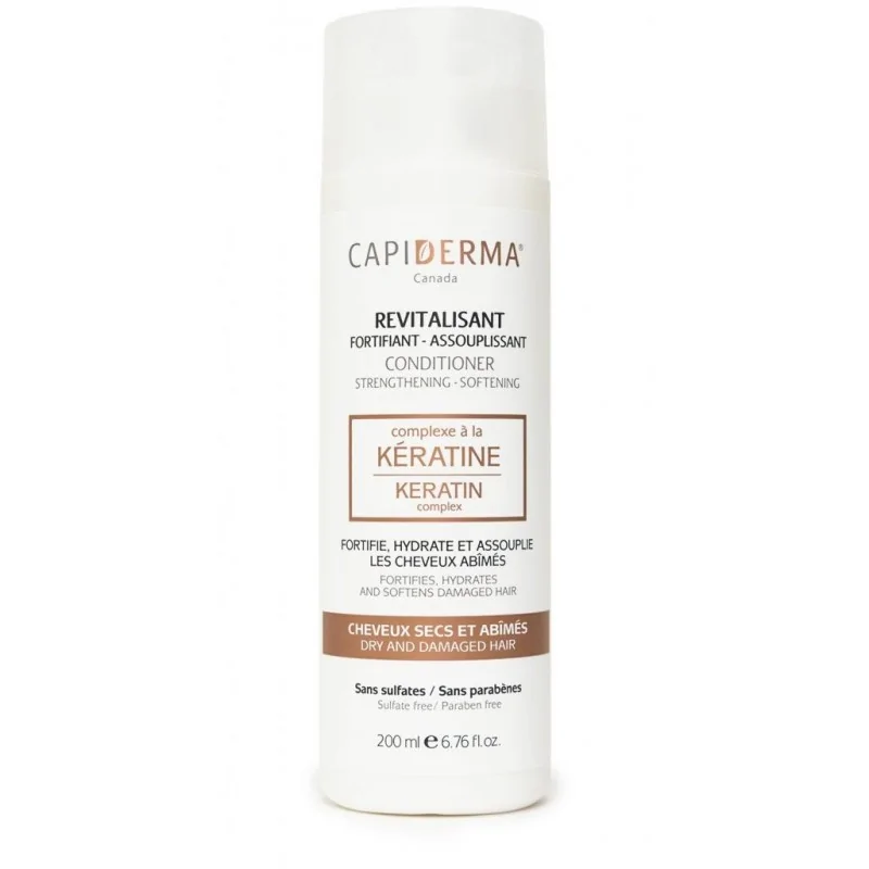 Capiderma Revitalisant aprés shampooing à la kératine (200 ml)
