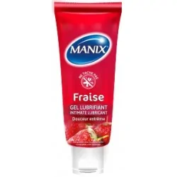 Manix gel lubrifiant fraise...