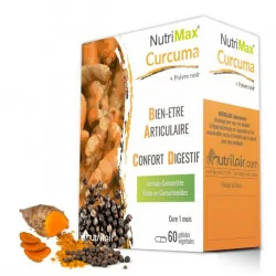 Nutrimax Curcuma + Poivre...