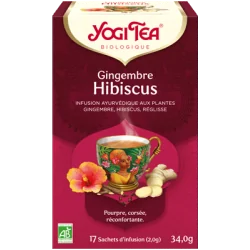 YOGI TEA Gingembre Hibiscus...
