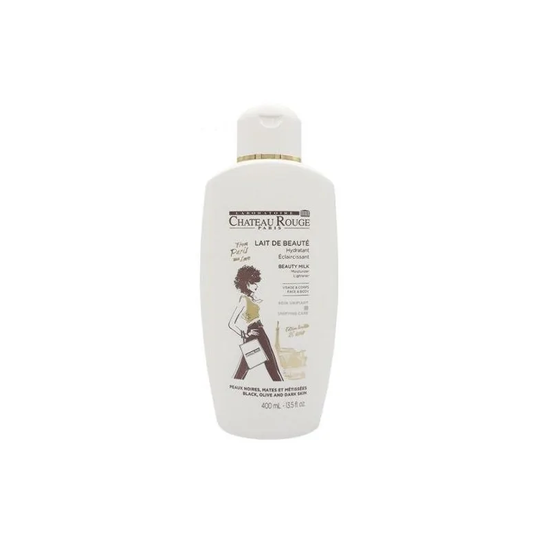 Chateau rouge lait beaute eclaircissant visage et corps 400ml