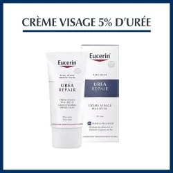 EUCERIN CRÈME VISAGE 5% D'URÉE